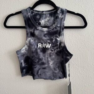 RawGear Tie-Dye Crop Tank - Size Small